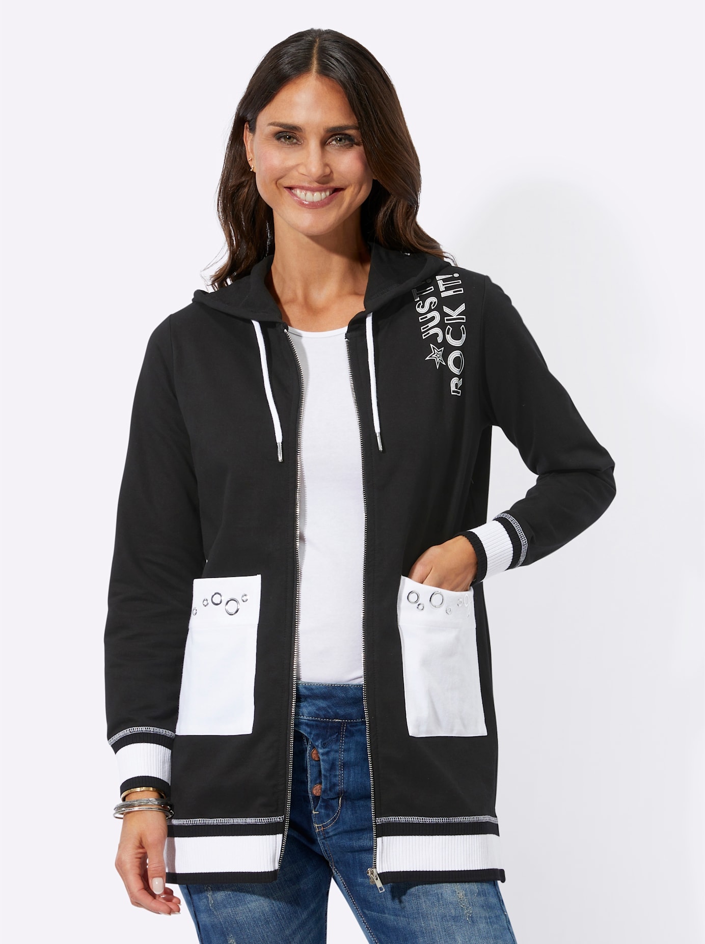 Inspirationen Shirtjacke »Sweatjacke« Inspirationen Shirtjacke »Sweatjacke« von Inspirationen