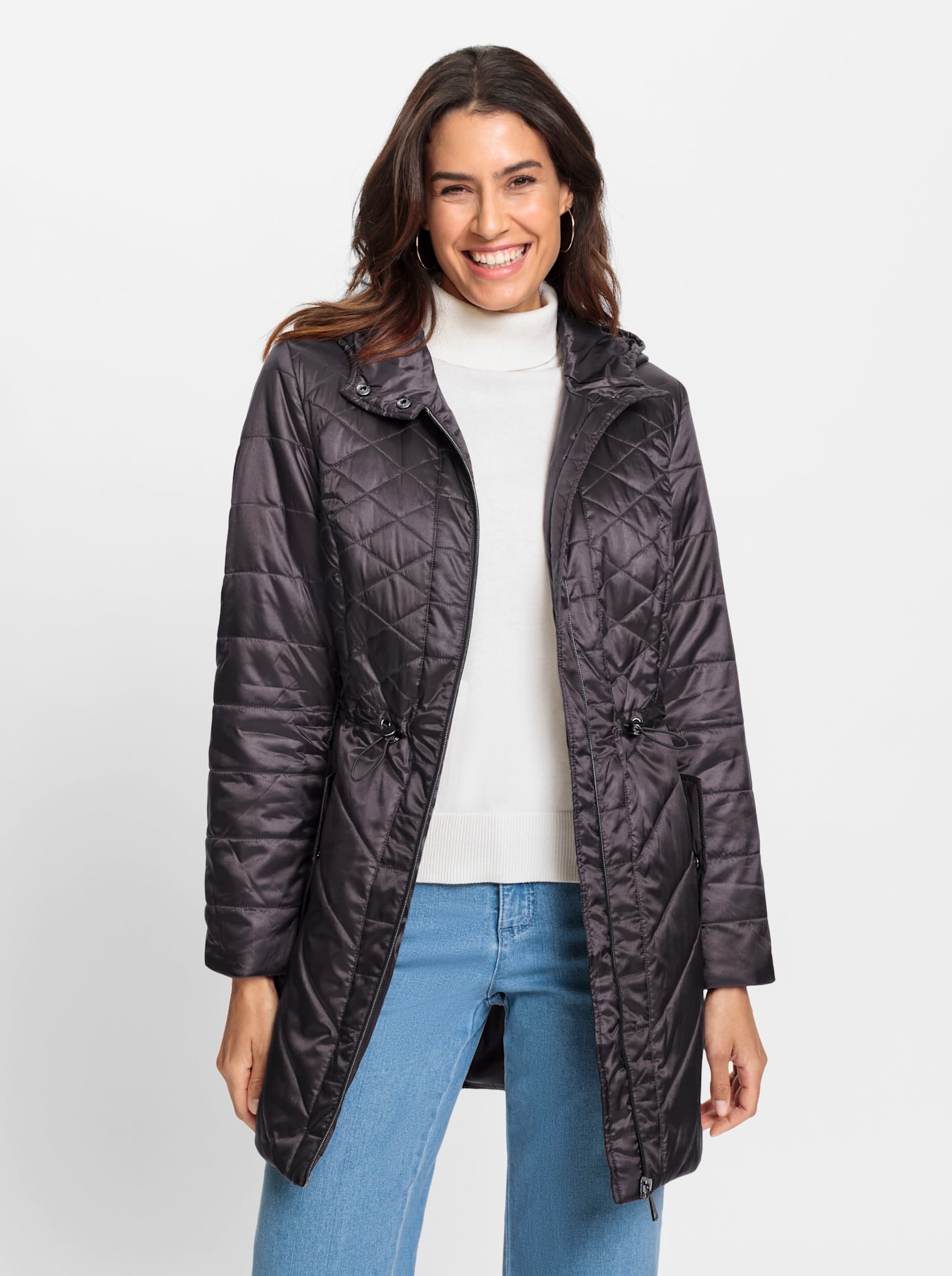 Inspirationen Steppjacke, mit Kapuze Inspirationen Steppjacke, mit Kapuze von Inspirationen