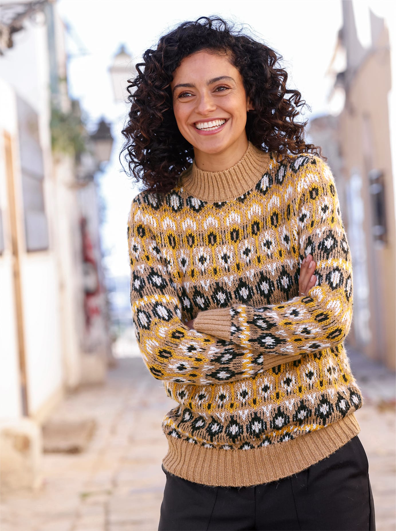 Inspirationen Strickpullover »Pullover« Inspirationen Strickpullover »Pullover« von Inspirationen