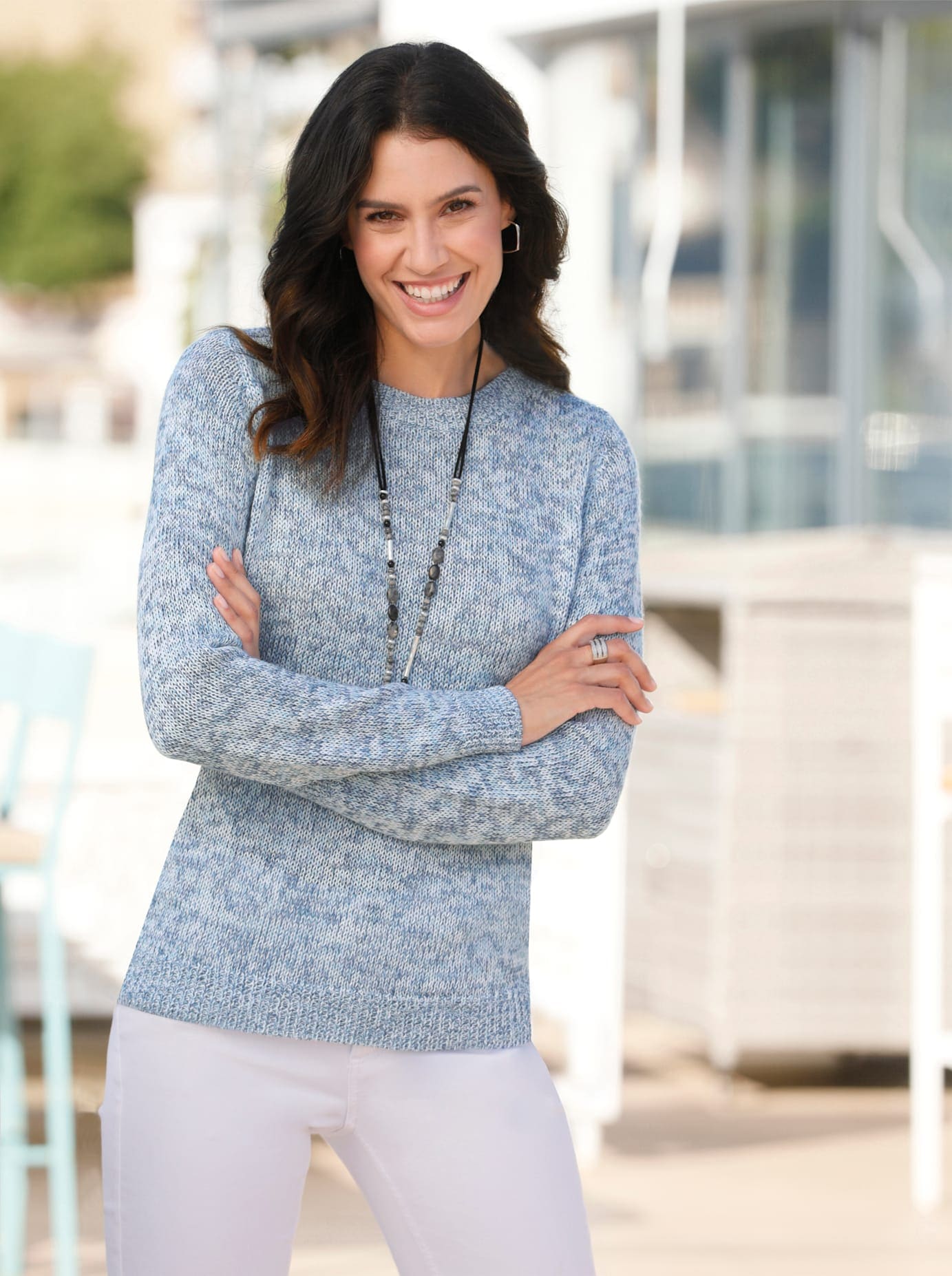 Inspirationen Strickpullover »Pullover« Inspirationen Strickpullover »Pullover« von Inspirationen