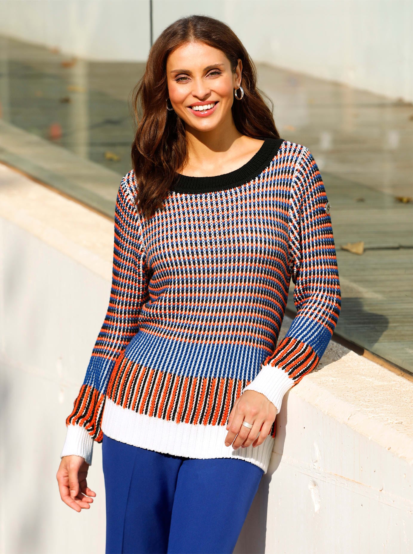 Inspirationen Strickpullover »Pullover« Inspirationen Strickpullover »Pullover« von Inspirationen