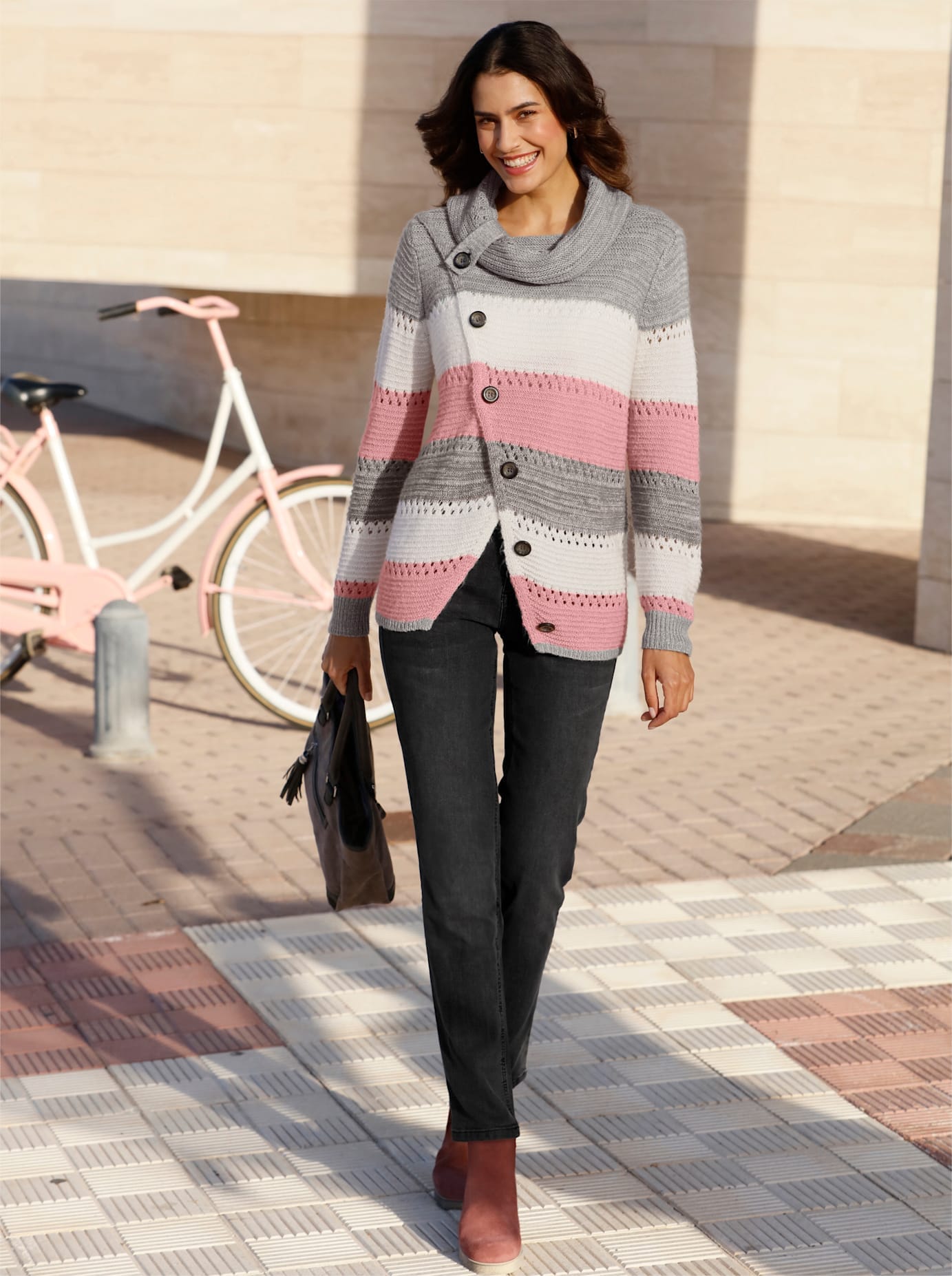 Inspirationen Strickpullover »Pullover« Inspirationen Strickpullover »Pullover« von Inspirationen