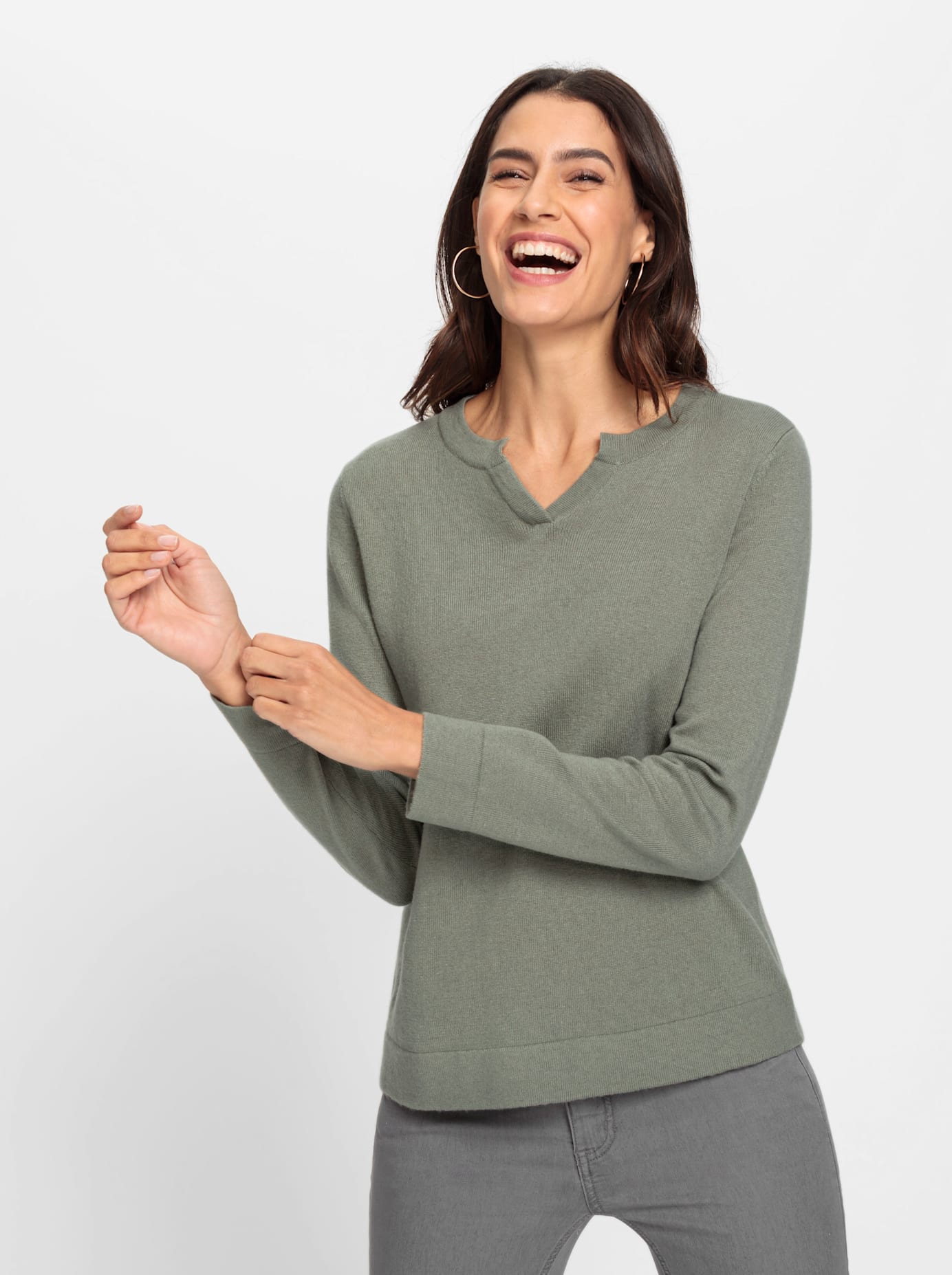 Inspirationen Strickpullover »Pullover« Inspirationen Strickpullover »Pullover« von Inspirationen