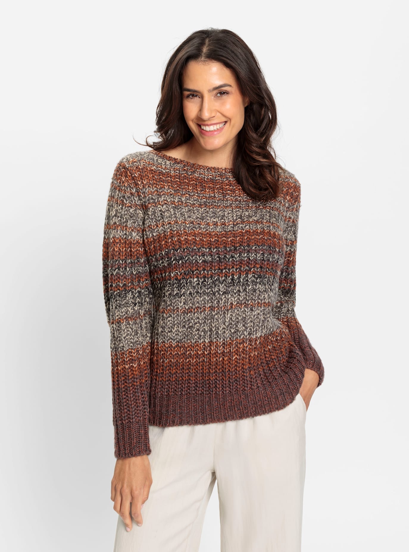 Inspirationen Strickpullover »Pullover« Inspirationen Strickpullover »Pullover« von Inspirationen