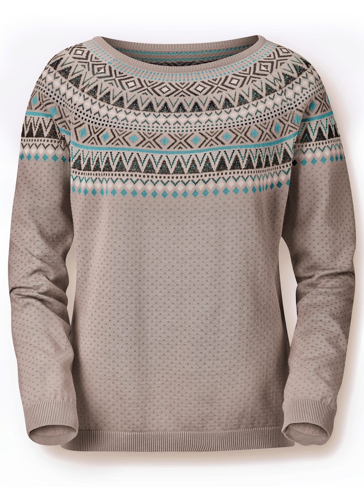 Inspirationen Norwegerpullover »Pullover« von Inspirationen