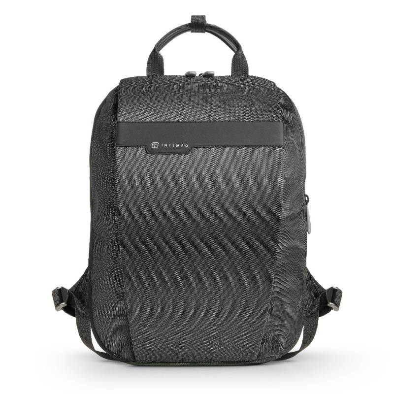 Job - Ovaler Rucksack, Schwarz von Intempo