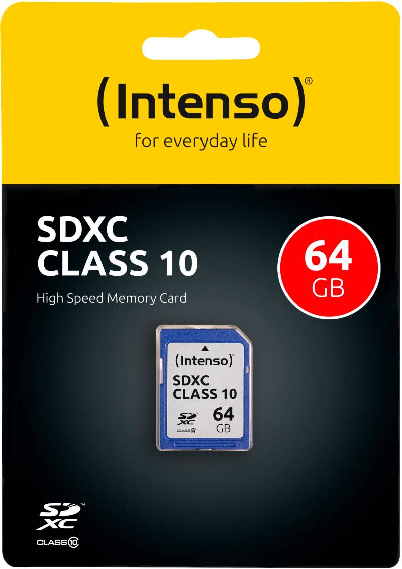 Intenso Speicherkarte »SDHC Class 10«, (Class 10) von Intenso