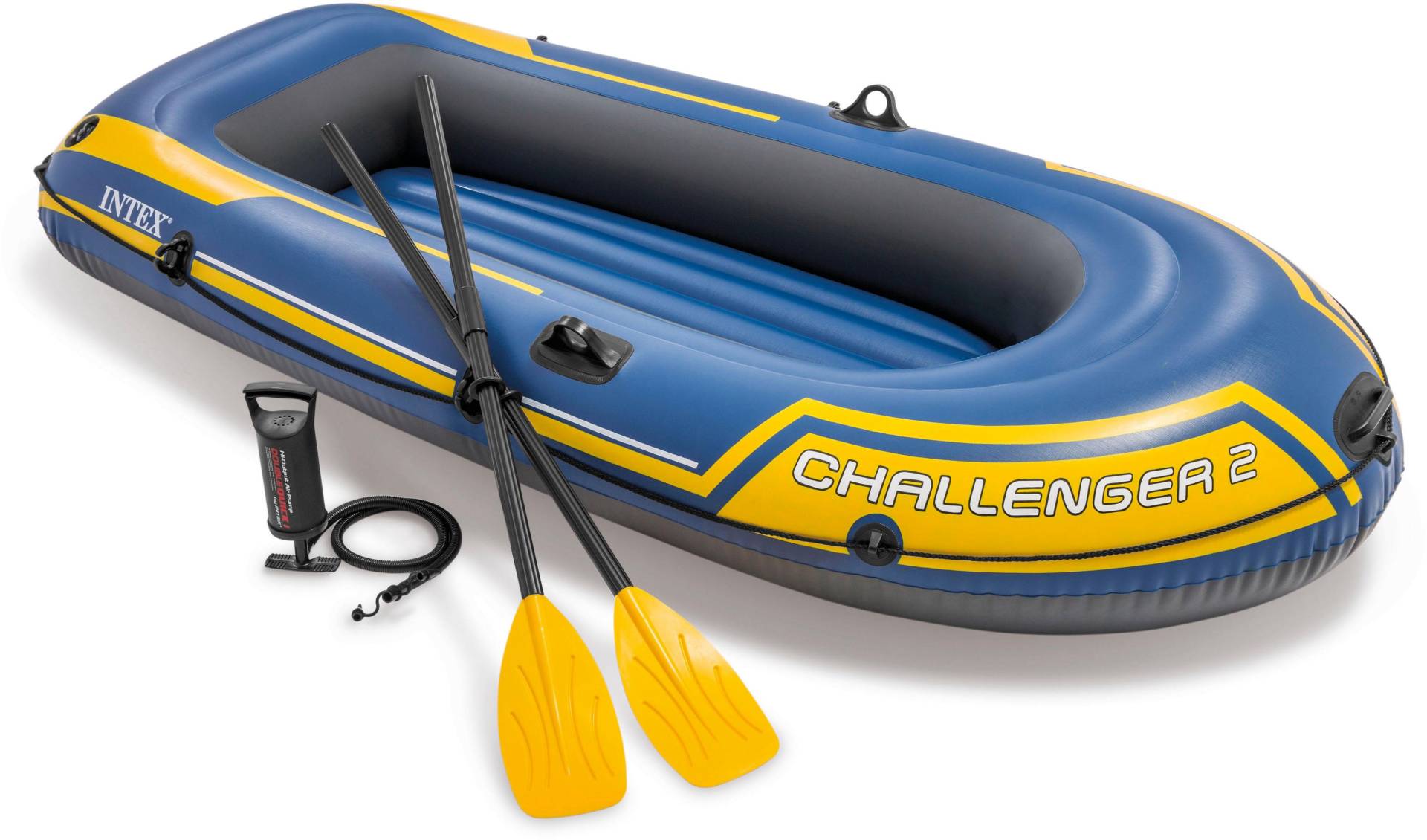 Intex Schlauchboot »Challenger 2«, (Set, mit 2 Paddeln und Luftpumpe) von Intex