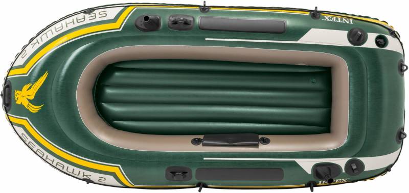 Intex Schlauchboot »Seahawk 2«, (Set, mit 2 Paddeln und Luftpumpe) von Intex