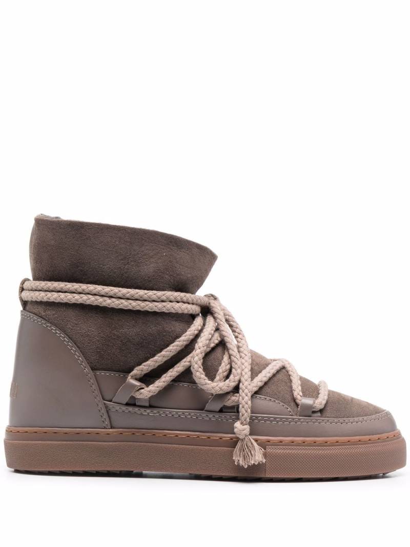 Inuikii lace-up shearling-lined boots - Brown von Inuikii