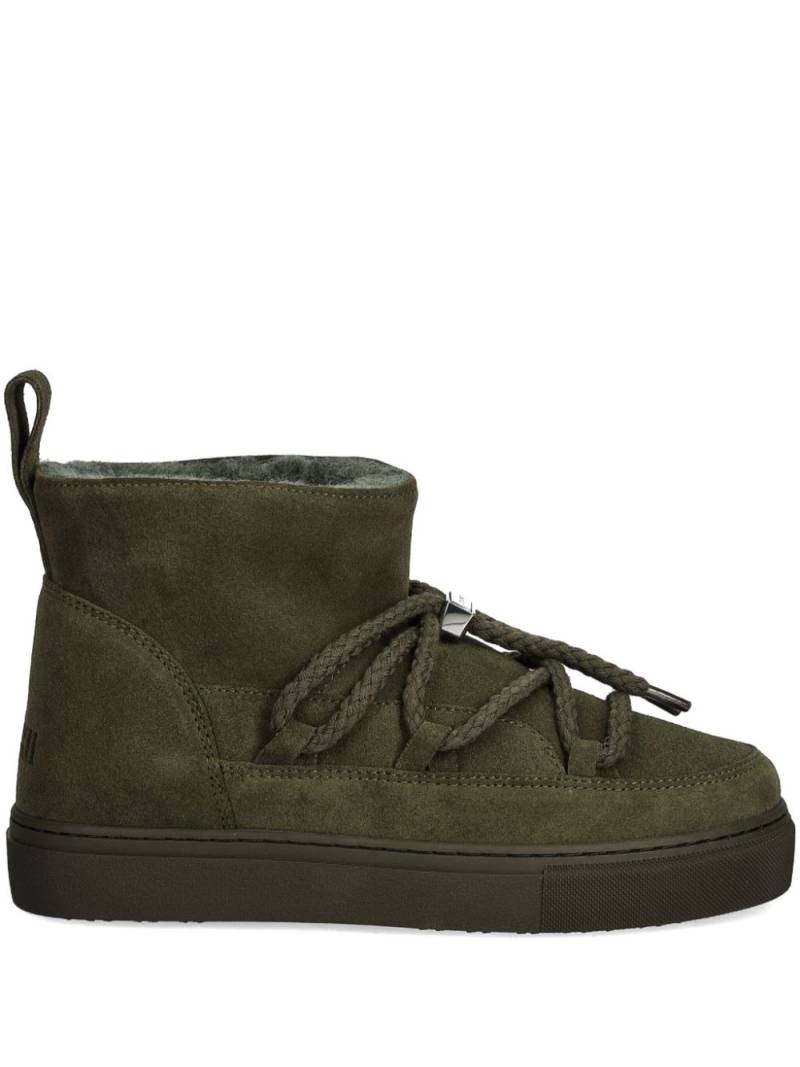 Inuikii suede boots - Green von Inuikii