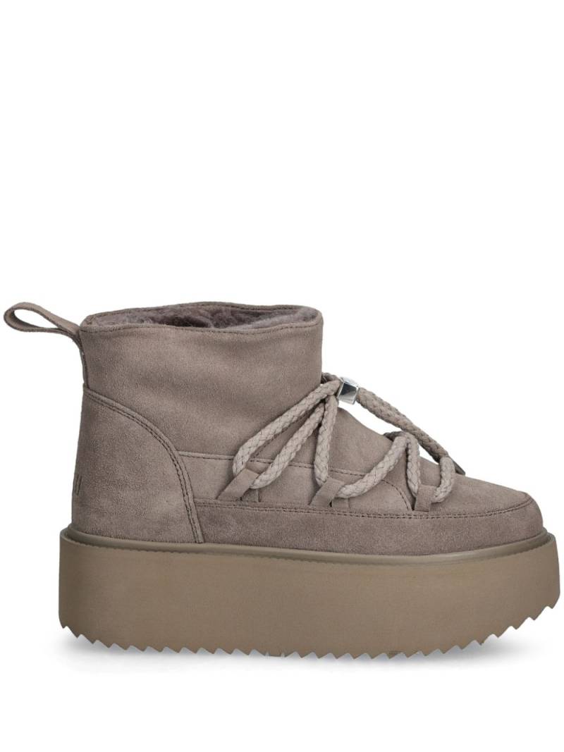 Inuikii suede boots - Grey von Inuikii