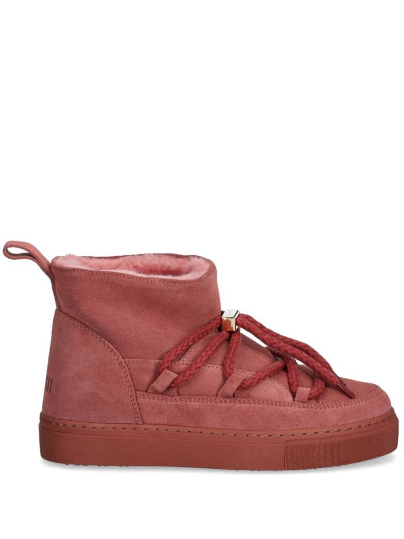 Inuikii suede boots - Pink von Inuikii