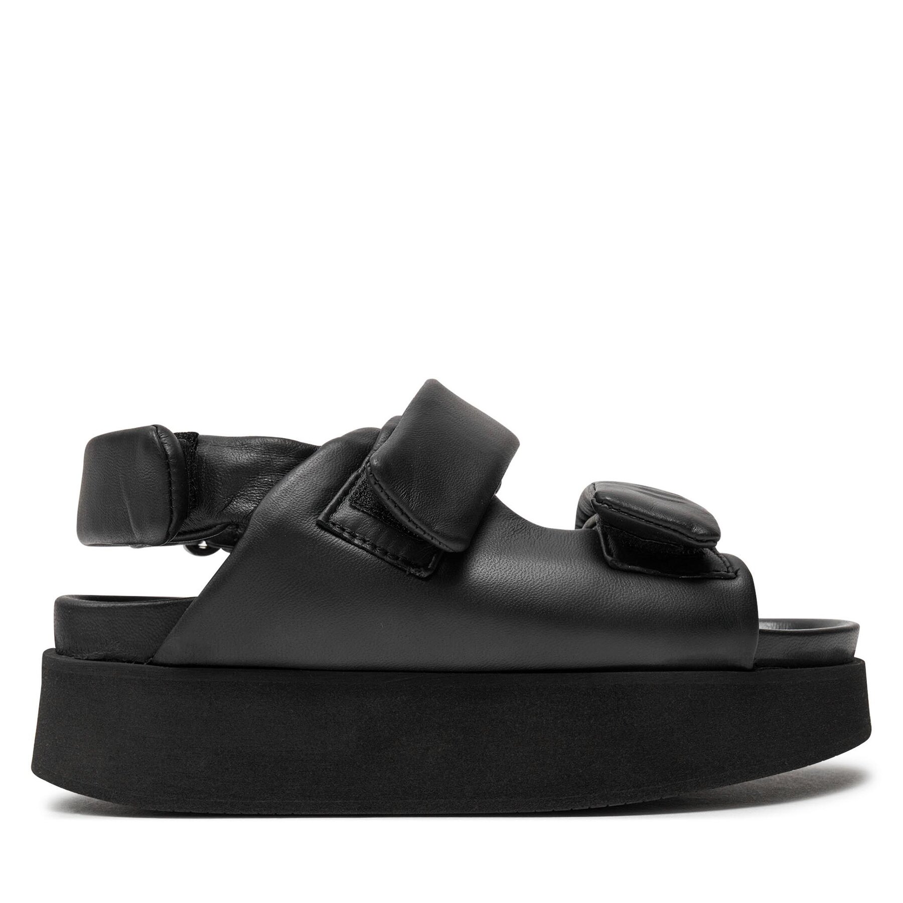 Sandalen Inuikii Velcro 70106-150 Schwarz von Inuikii