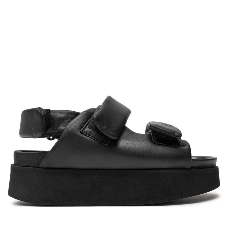 Sandalen Inuikii Velcro 70106-150 Schwarz von Inuikii