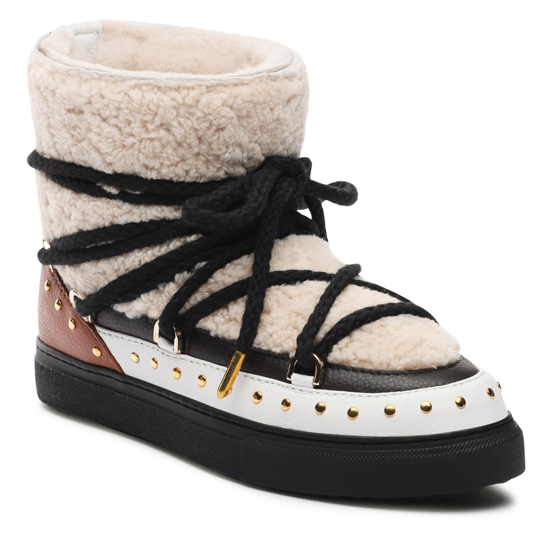 Schneeschuhe Inuikii Curly Rock 75102-076 Beige von Inuikii