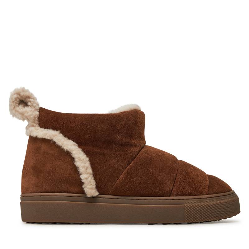 Schneeschuhe Inuikii Shearling Slipin 75202-010 Braun von Inuikii