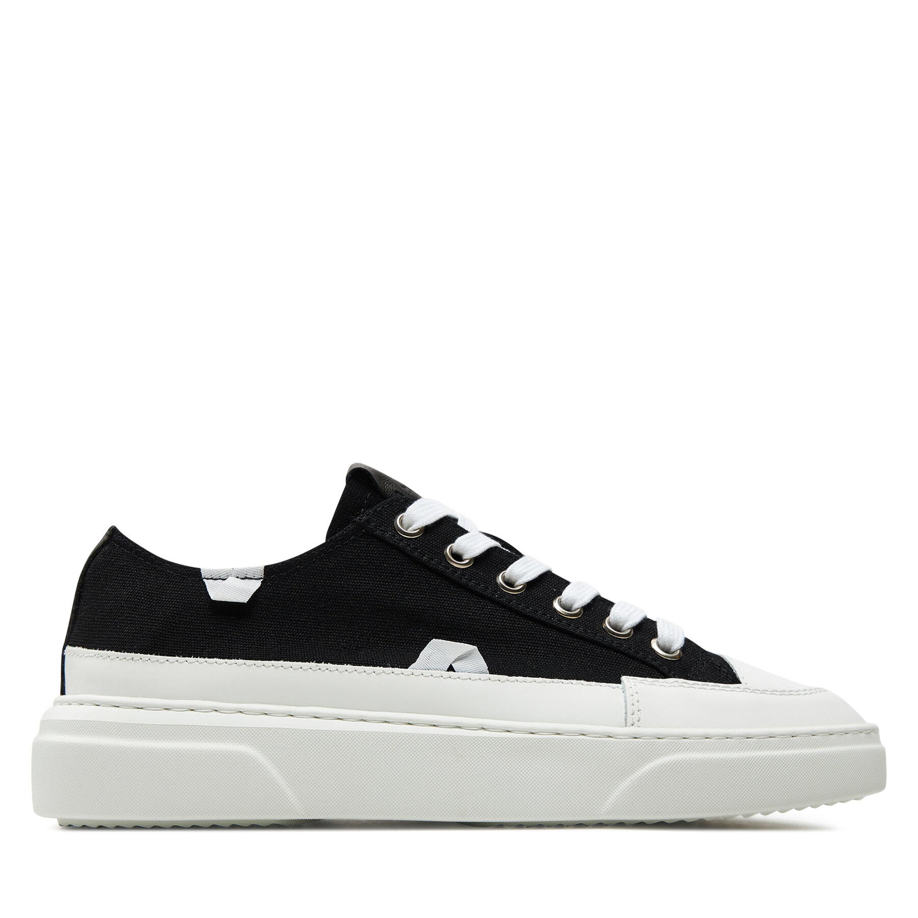 Sneakers Inuikii Canvas Lex Low 50102-991 Schwarz von Inuikii