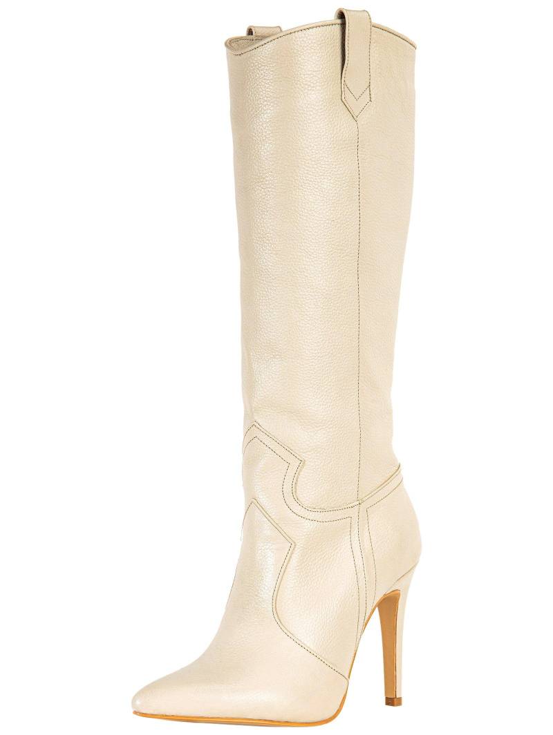 Stiefel 807008 Damen Beige 37 von Inuovo