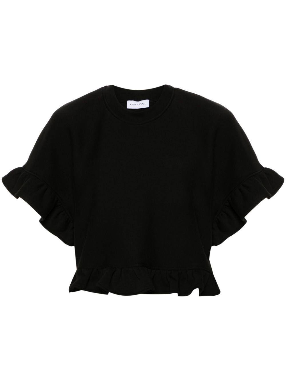 Ioana Ciolacu Peony sweatshirt - Black von Ioana Ciolacu