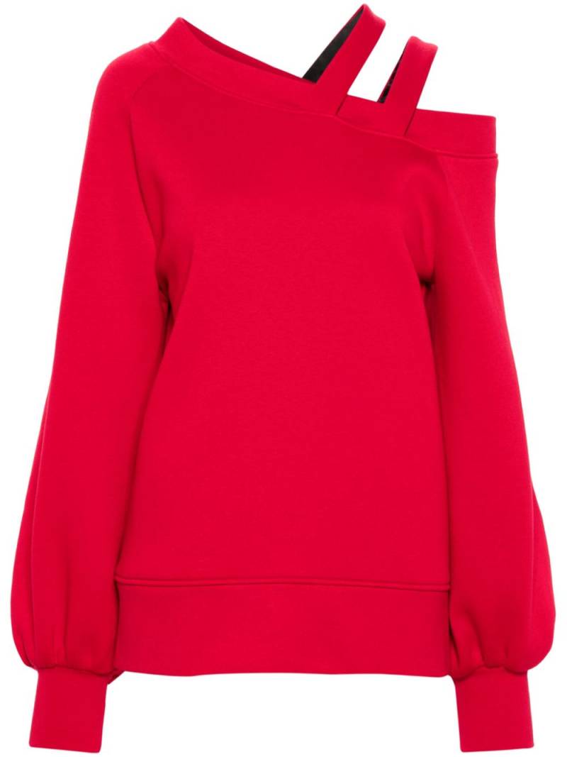 Ioana Ciolacu Sonia drop-shoulder sweatshirt - Red von Ioana Ciolacu