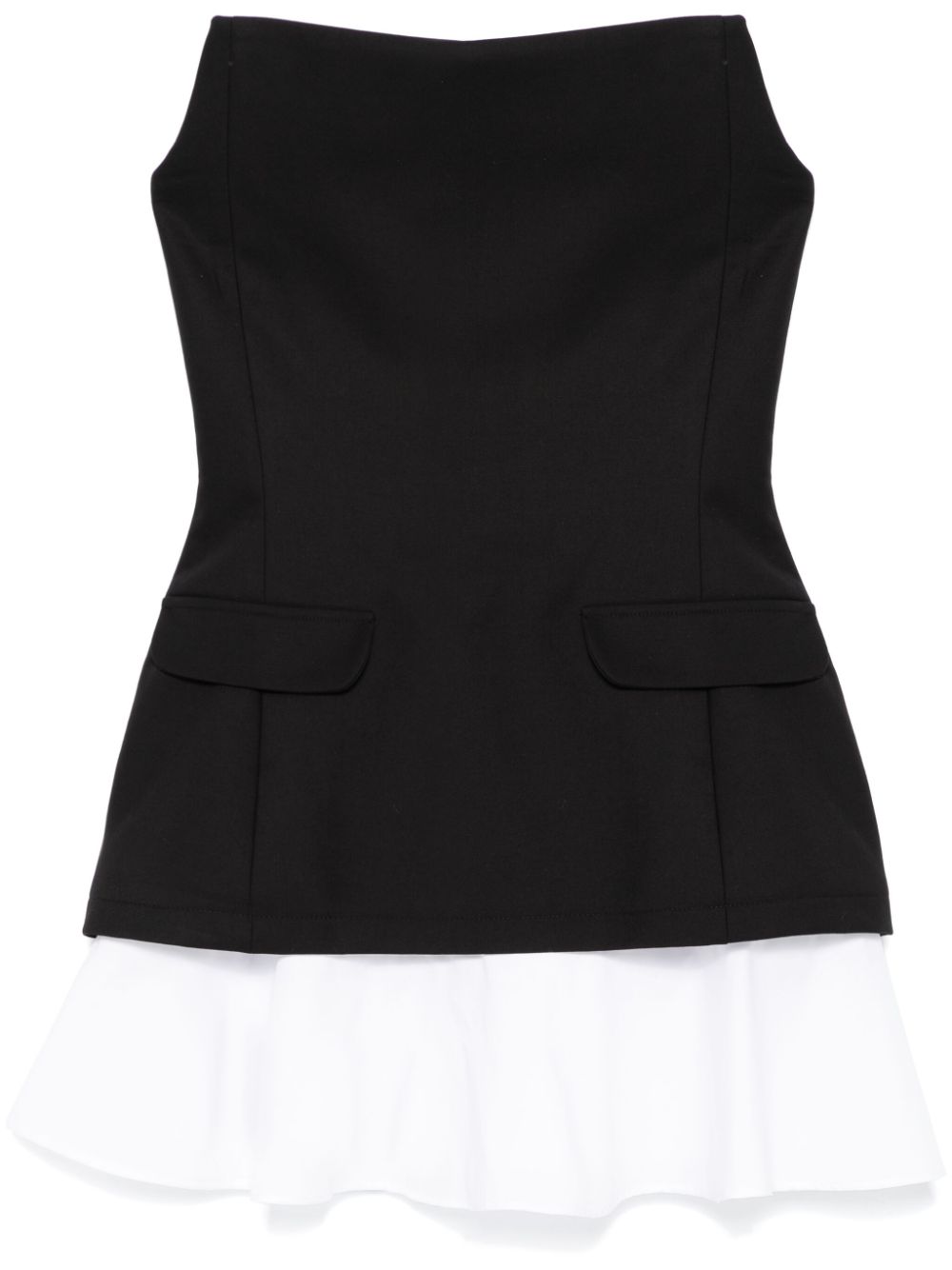 Ioana Ciolacu corset mini dress - Black von Ioana Ciolacu