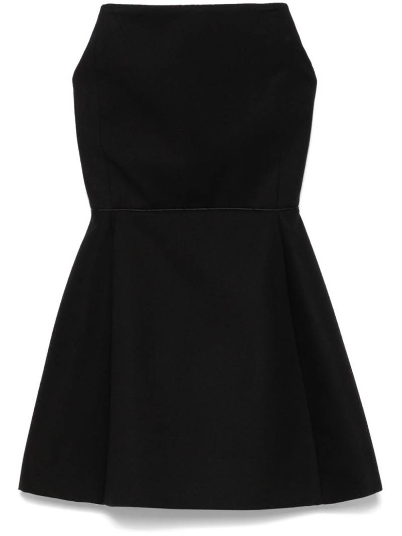 Ioana Ciolacu corset-style mini dress - Black von Ioana Ciolacu