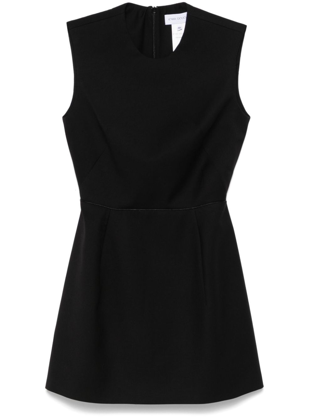 Ioana Ciolacu flared mini dress - Black von Ioana Ciolacu