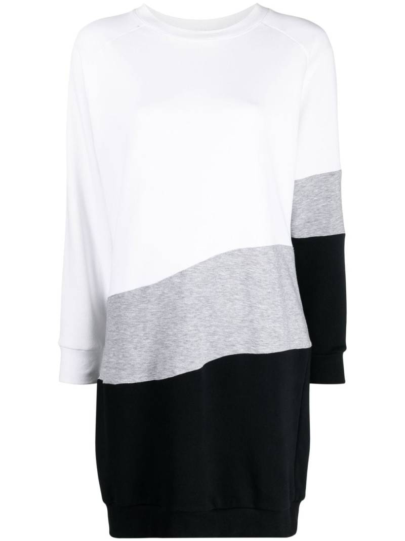 Ioana Ciolacu long-sleeve sweatshirt dress - White von Ioana Ciolacu