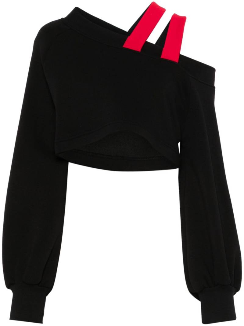 Ioana Ciolacu off-shoulder top - Black von Ioana Ciolacu