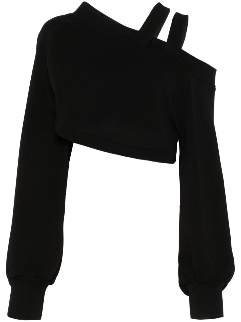 Ioana Ciolacu off-shoulder top - Black von Ioana Ciolacu