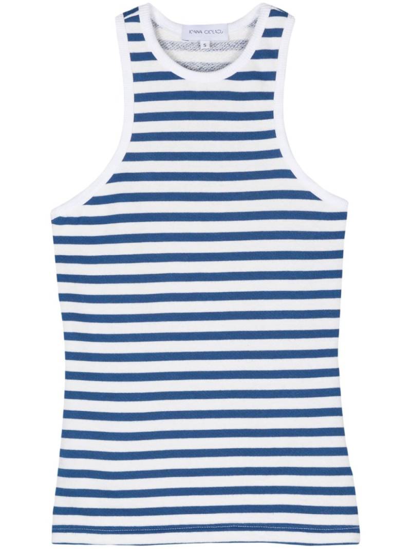 Ioana Ciolacu striped tank top - Blue von Ioana Ciolacu