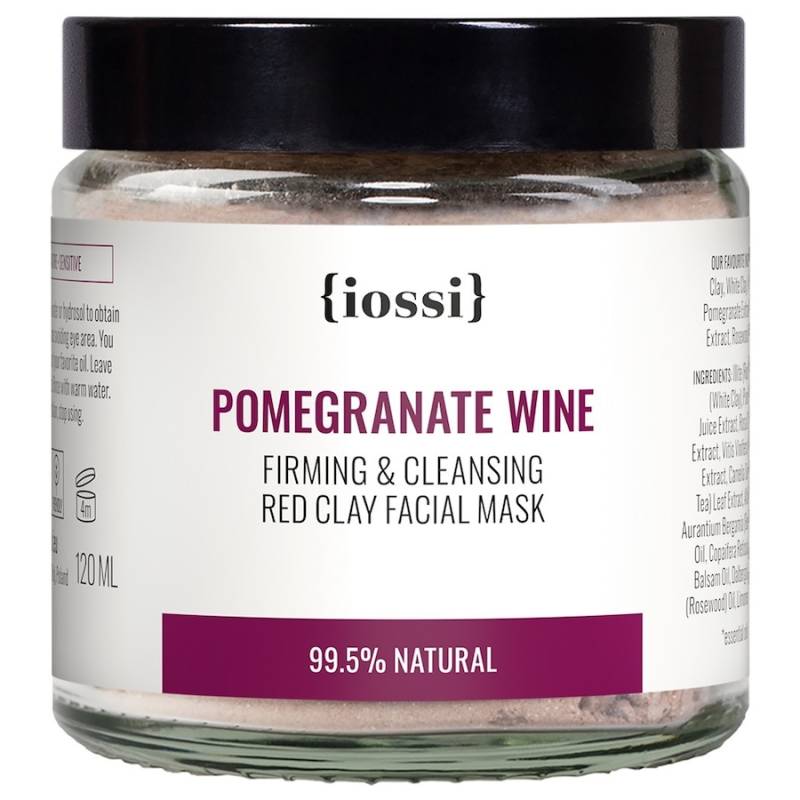 Iossi  Iossi Pomegranate Wine Firming and Cleansing Red Clay Mask feuchtigkeitsmaske 120.0 ml von Iossi