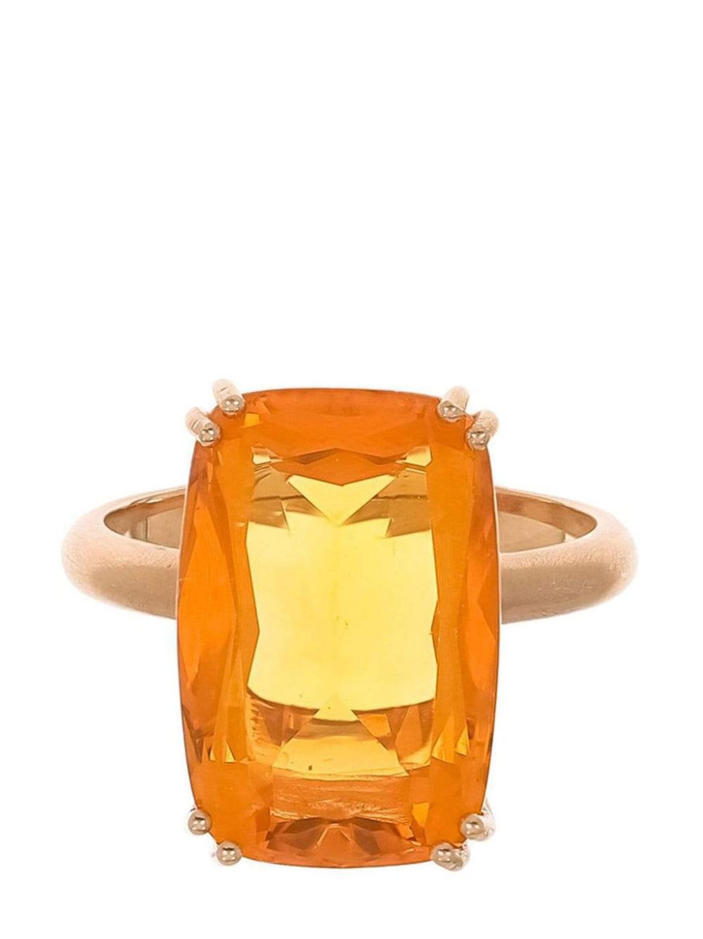 Irene Neuwirth 18kt rose gold Double Prong opal cocktail ring - Pink von Irene Neuwirth