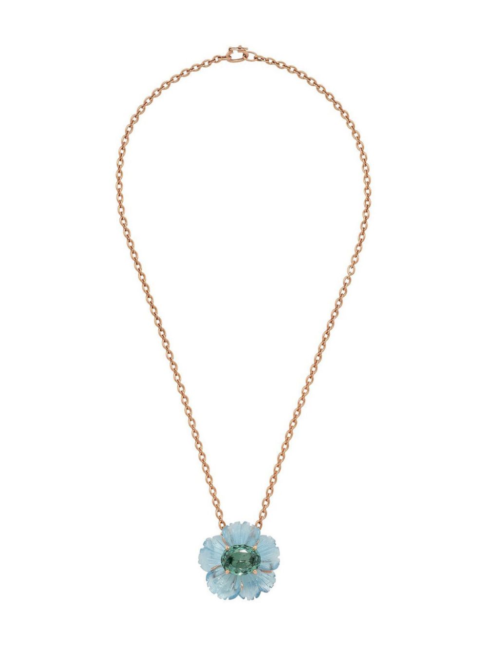 Irene Neuwirth 18kt rose gold Tropical Flower necklace - Pink von Irene Neuwirth