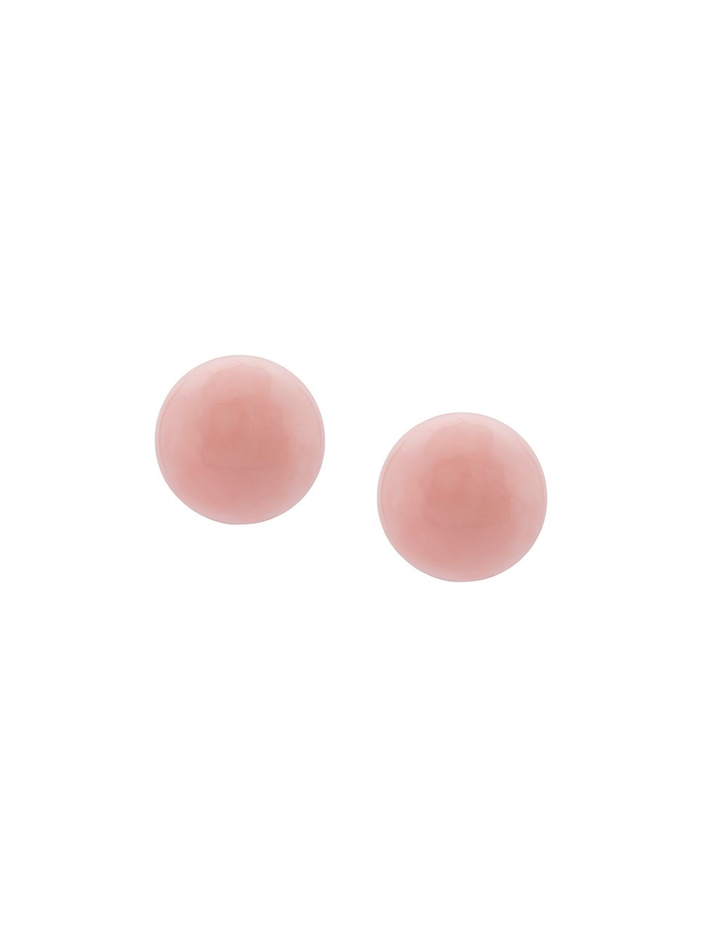 Irene Neuwirth 18kt rose gold opal sphere stud earrings - Pink von Irene Neuwirth