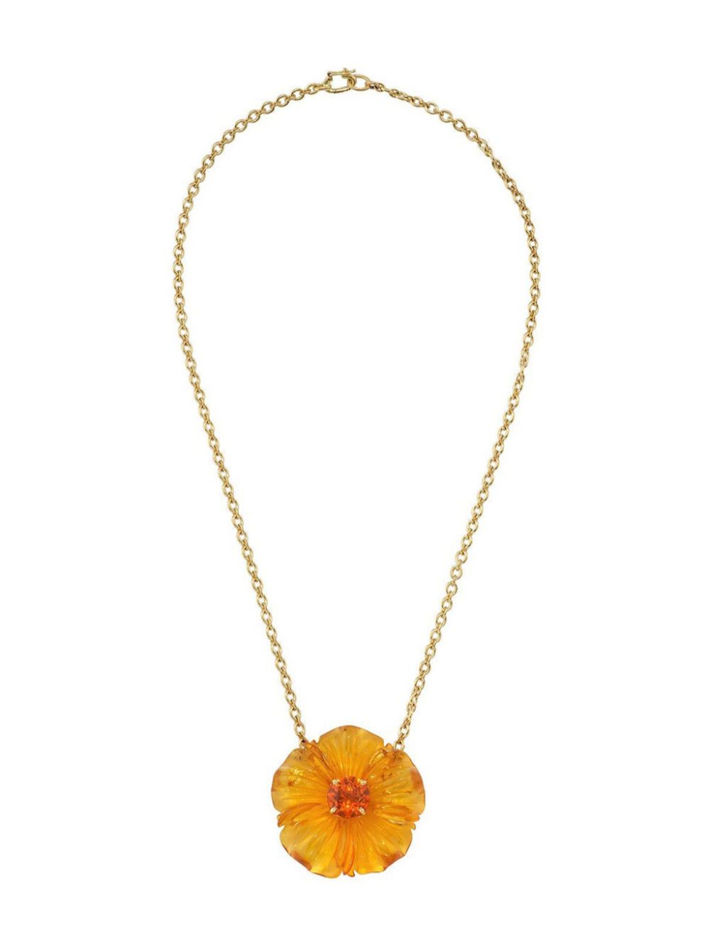 Irene Neuwirth 18kt yellow gold Tropical Flower necklace von Irene Neuwirth