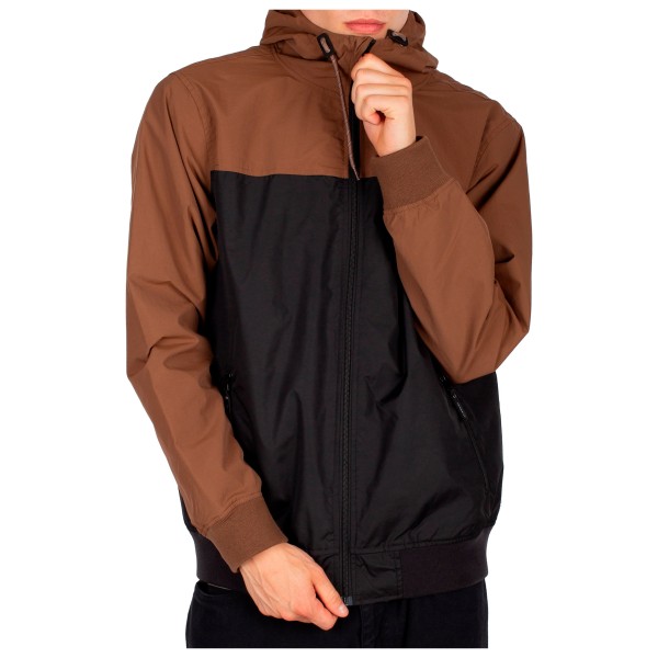 Iriedaily - Auf Deck Jacket - Regenjacke Gr M schwarz/braun von Iriedaily