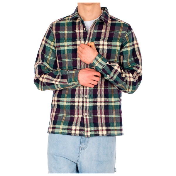 Iriedaily - Chillax Lumber Shirt - Hemd Gr L grau von Iriedaily