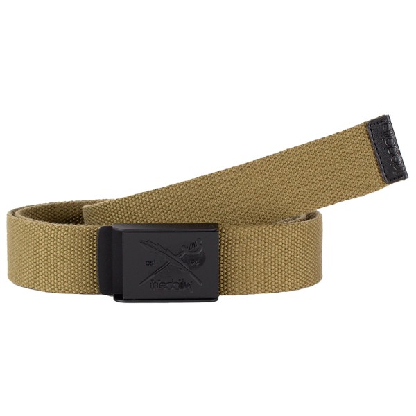 Iriedaily - Flag Rubber Belt - Gürtel Gr One Size beige;grau;schwarz von Iriedaily