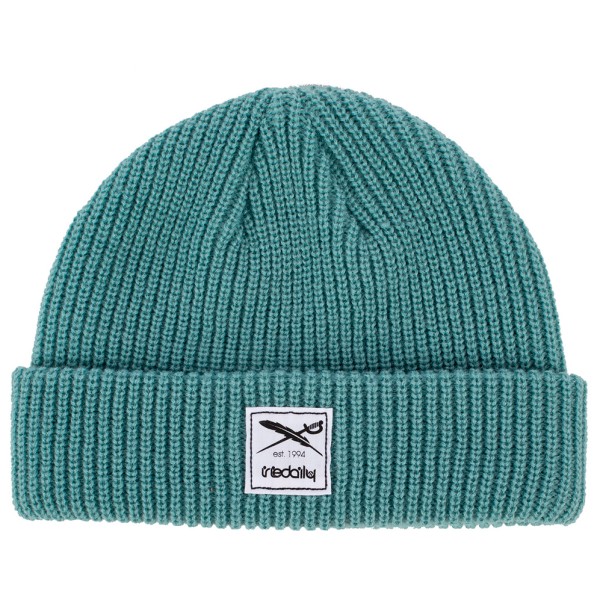 Iriedaily - Kreuzkoelln Beanie - Mütze Gr One Size türkis von Iriedaily