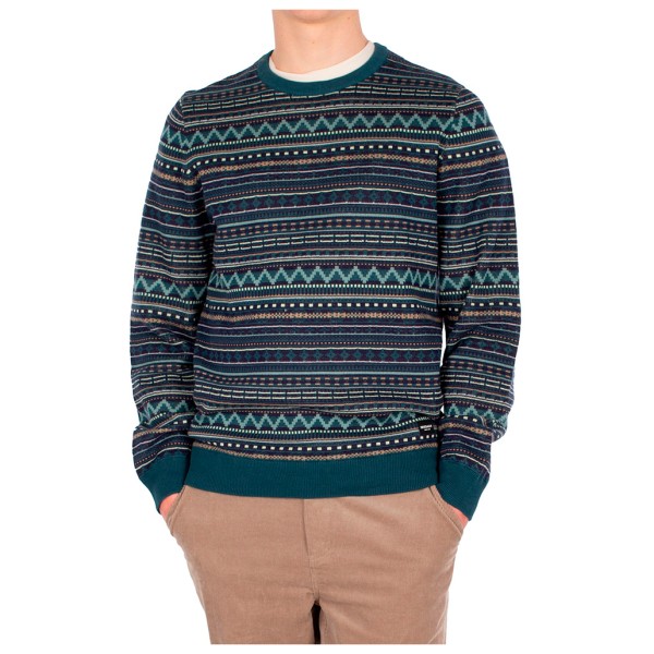 Iriedaily - Mineo Knit - Pullover Gr L blau von Iriedaily