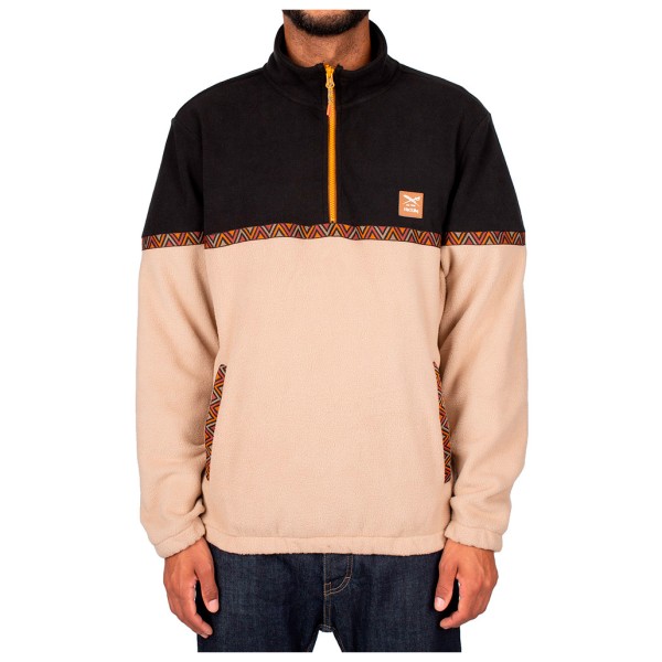 Iriedaily - Monte Noe Troyer - Fleecepullover Gr L beige von Iriedaily