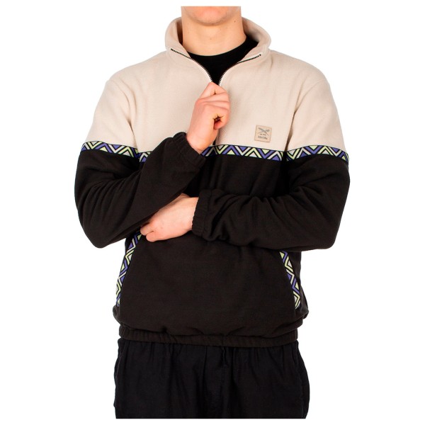 Iriedaily - Monte Noe Troyer - Fleecepullover Gr M schwarz von Iriedaily