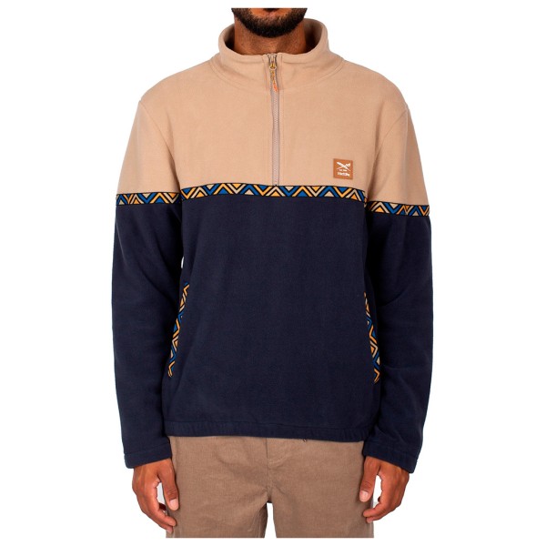 Iriedaily - Monte Noe Troyer - Fleecepullover Gr XXL blau von Iriedaily