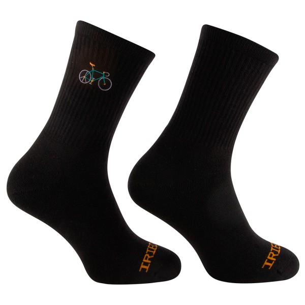 Iriedaily - Peaceride Sock - Multifunktionssocken Gr M;XL schwarz;weiß von Iriedaily