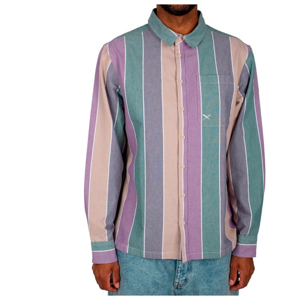 Iriedaily - Samuel Stripe Shirt - Hemd Gr M bunt von Iriedaily