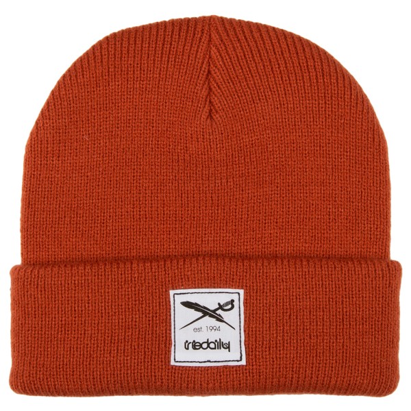 Iriedaily - Smurpher Heavy Beanie - Mütze Gr L rot von Iriedaily