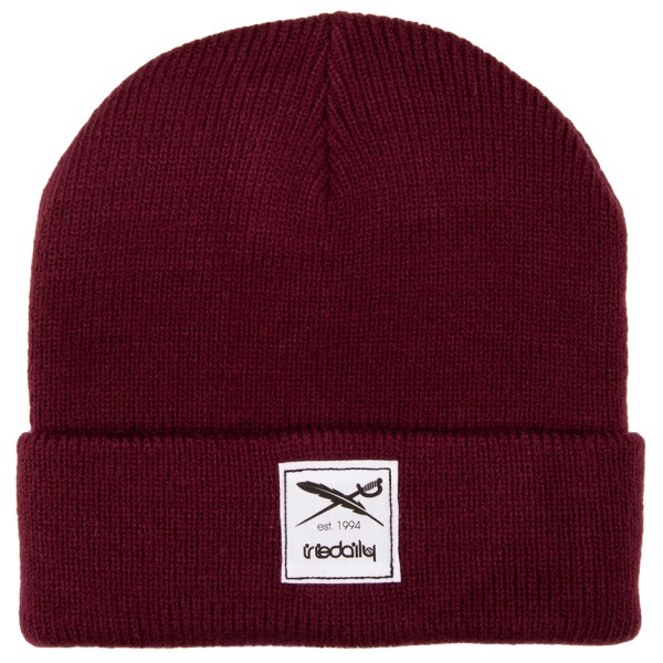 Iriedaily - Smurpher Heavy Beanie - Mütze Gr L rot von Iriedaily