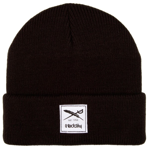 Iriedaily - Smurpher Heavy Beanie - Mütze Gr L schwarz von Iriedaily